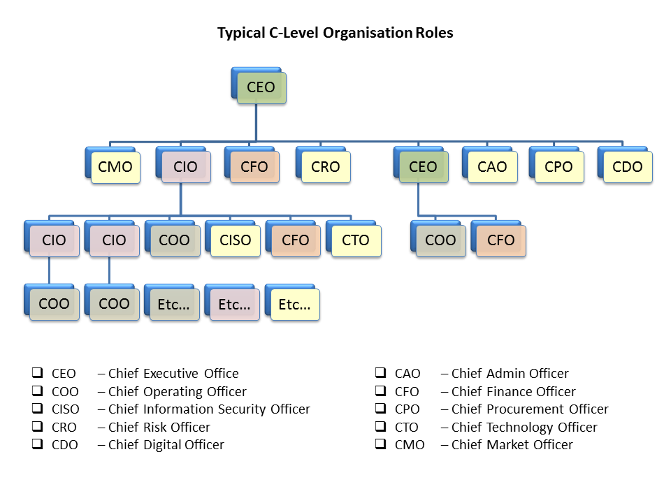 C Level Org Chart